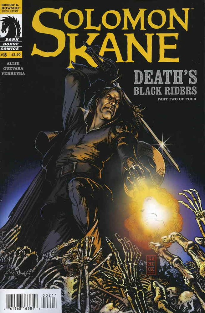 Solomon Kane: Death's Black Riders #2 VG; Dark Horse | low grade comic - we comb