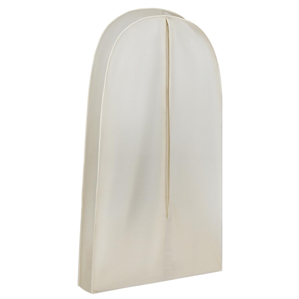 50 Inch Acid-Free Cotton Muslin Garment Bag for Long Dresses and Suits Storage-image