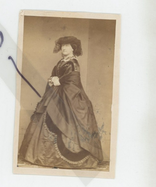 Vintage CDV Princess Alexandrine of Baden Duchess of Saxe-Coburg and Gotha