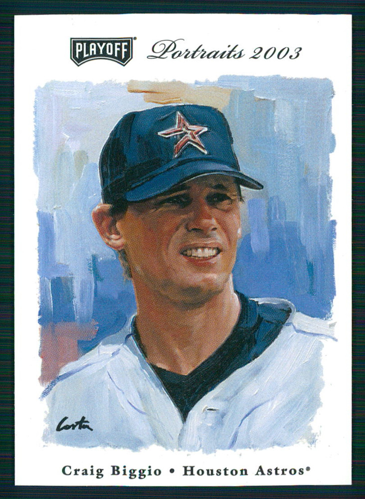 2003 Playoff Portraits - Craig Biggio #50
