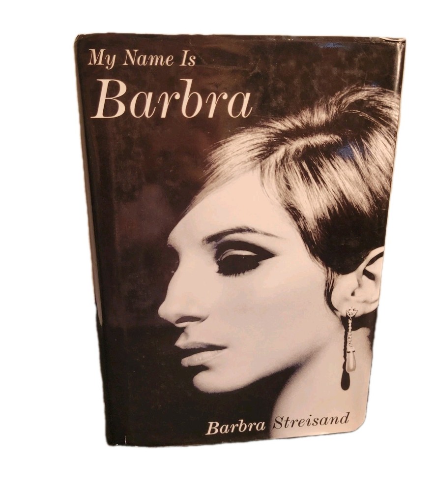 My Name Is Barbra Streisand 2023 1st Printing Memoir Biography Viking New