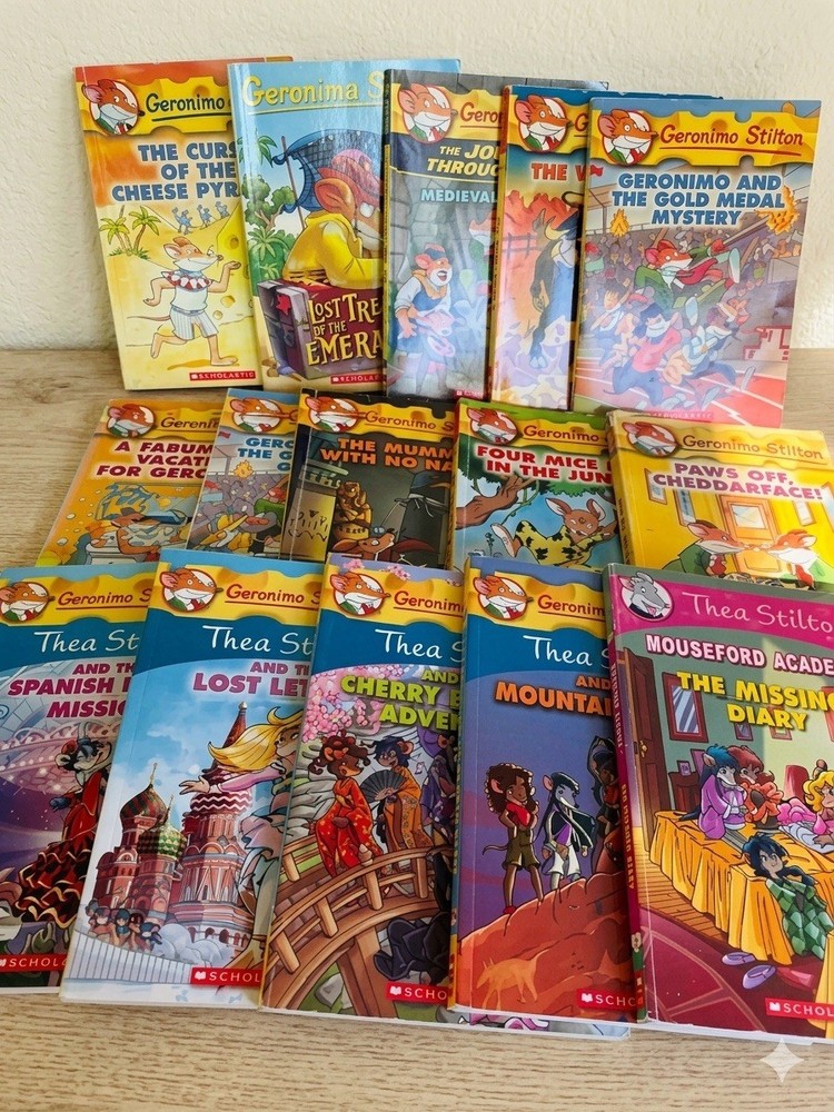 Geronimo Stilton Books Thea Stilton Lot of 15 Paperback
