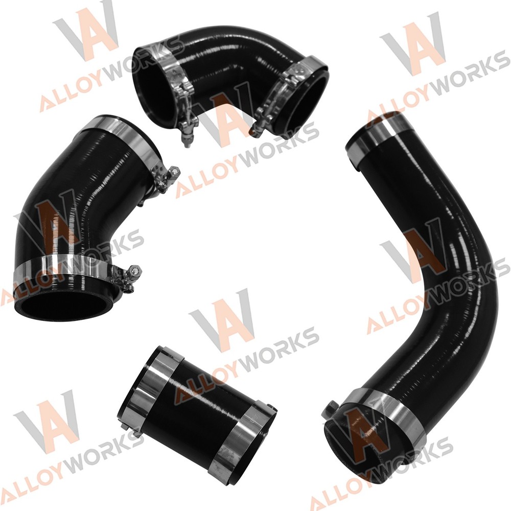 Silicone Hose Kit For 2002 03 2004 Chevy Silverado GMC Sierra 2500 3500 LB7 6.6L