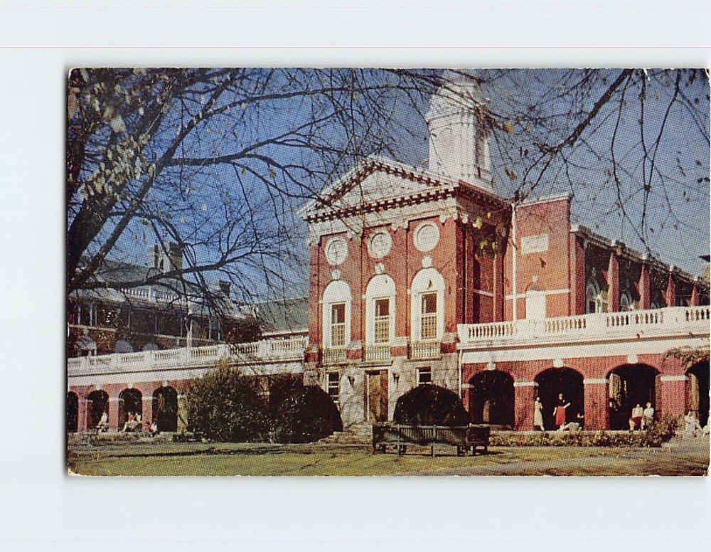 Postcard The Refectory Sweet Briar College Sweet Briar Virginia USA