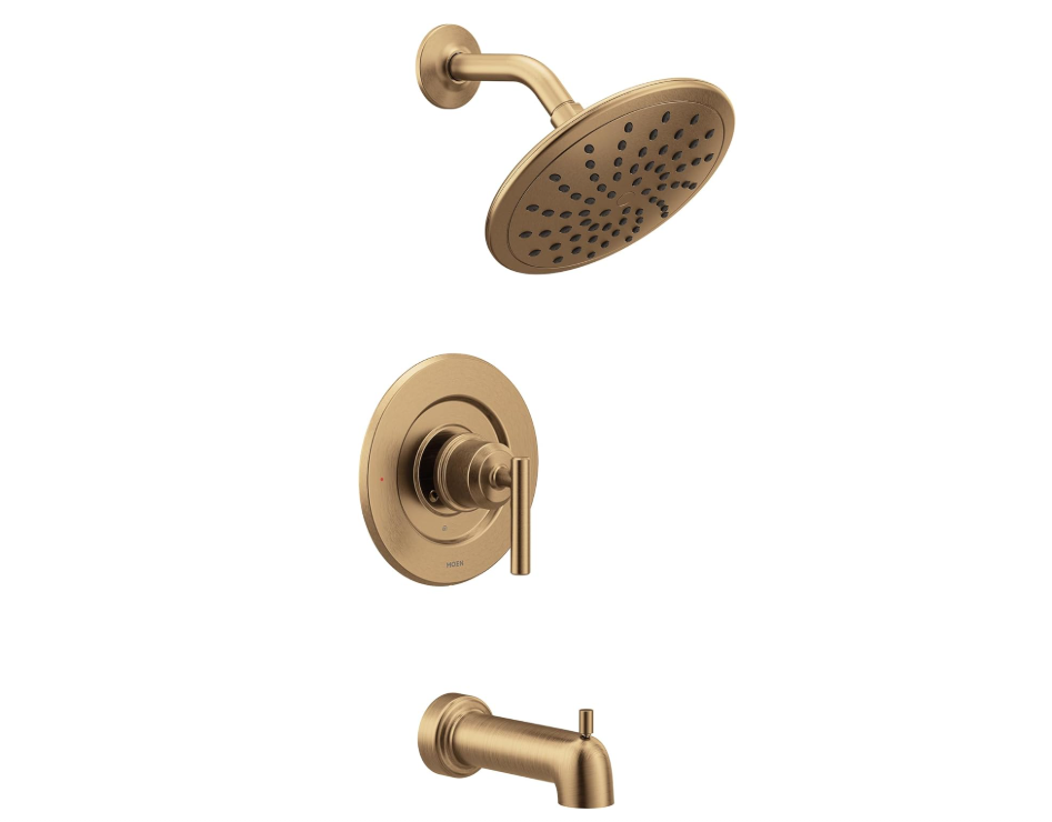 NEW MOEN T2903EPBZG Gibson Posi-Temp Tub&Shower Faucet Trim Bronze Gold