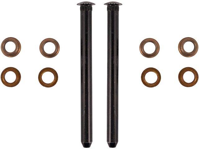 TRQ Door Hinge Pin and Bushing Kit fits Chevy V30 1987-1988 35TYJJ