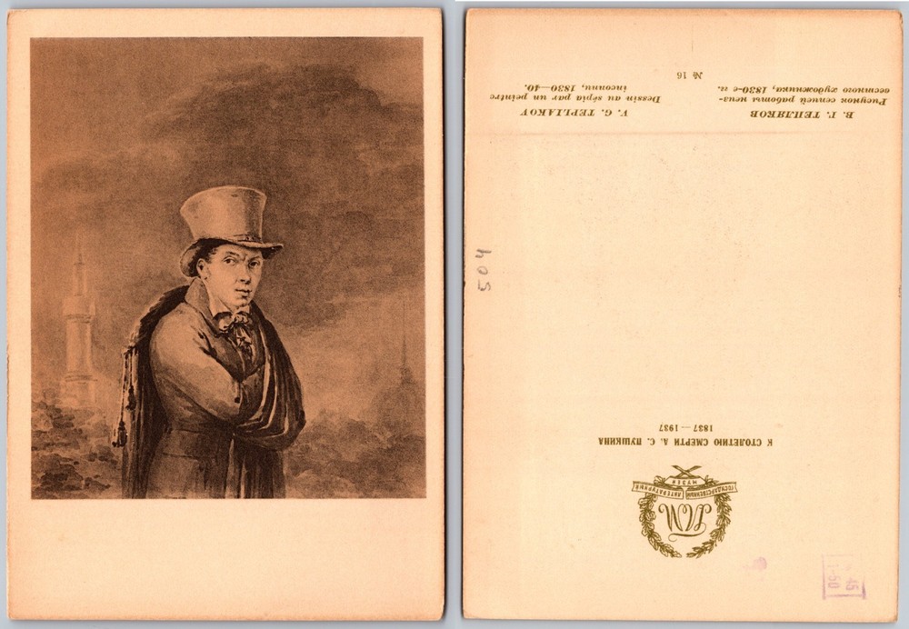 Continental Portrait Postcard