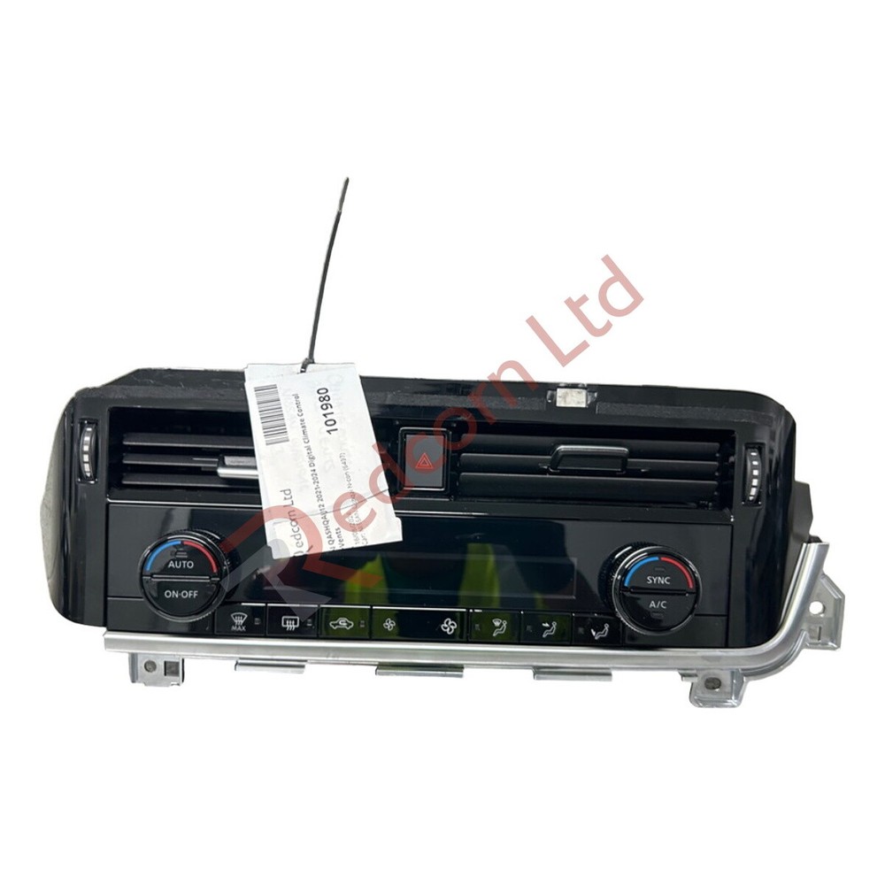 2021-2024 Nissan Qashqai J12 Digital Climate Control Panel with Vents