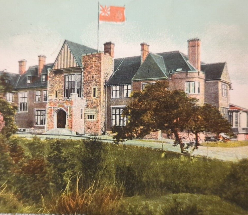 Govt House Residence of Lieutenant Governor Victoria BC Canada 1913 VTG Postcard