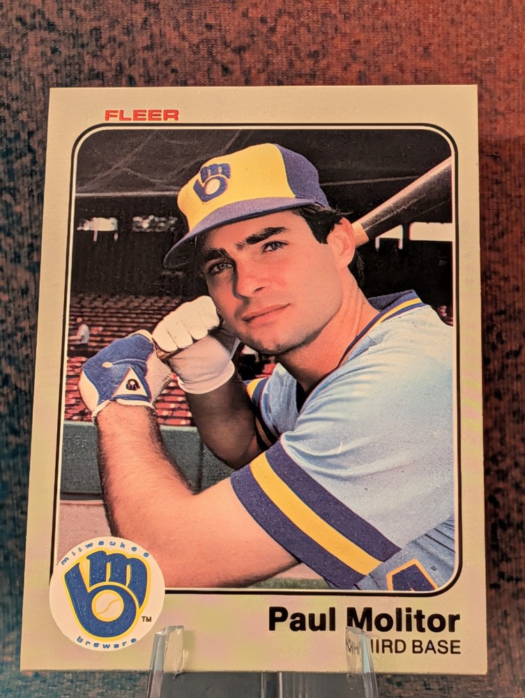 1983 Fleer #40 Paul Molitor