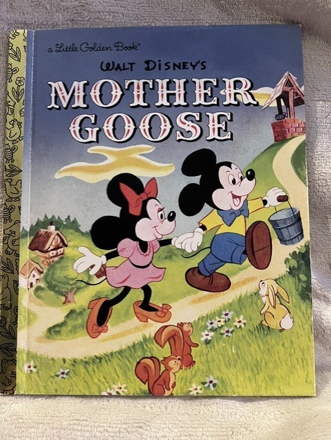 Walt Disney's Mother Goose - Little Golden Book 1949 2004 *Will combine shipping
