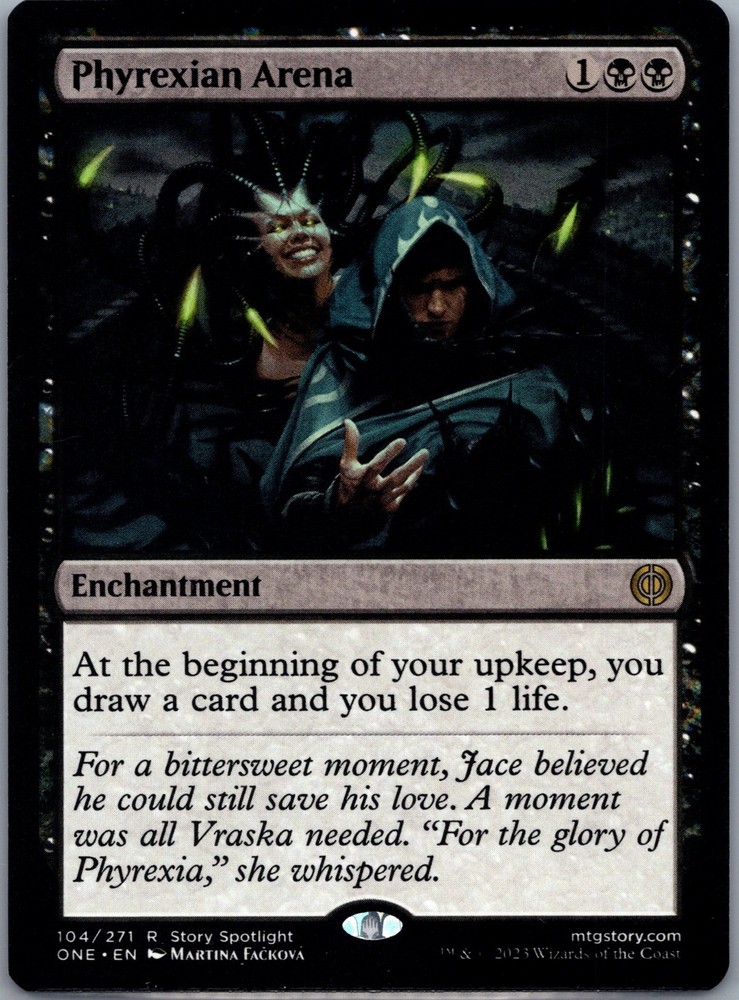 Phyrexian Arena 104 Rare Phyrexia: All Will Be One Magic: The Gathering NM