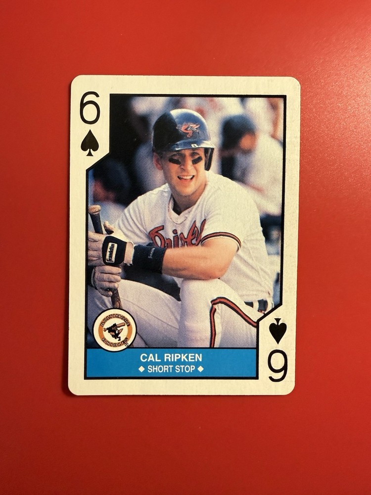 Cal Ripken 1990 U.S. Playing Card Co. Major League All-Stars Playing Cards #6