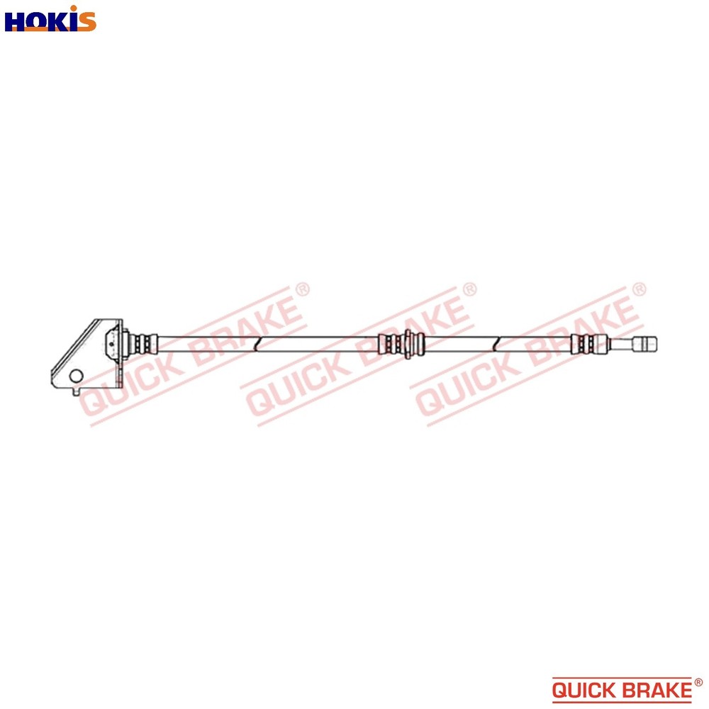 BRAKE HOSE 50.880 FOR HYUNDAI KIA D4EA 2.0L G4GC 2.0L 4cyl TUCSONG6BA 2.7L 6cyl