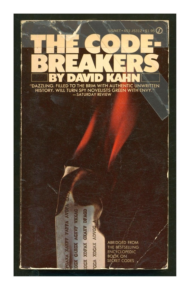 The Codebreakers: The Story of Secret Writing by David Kahn PB 1973   FWPB