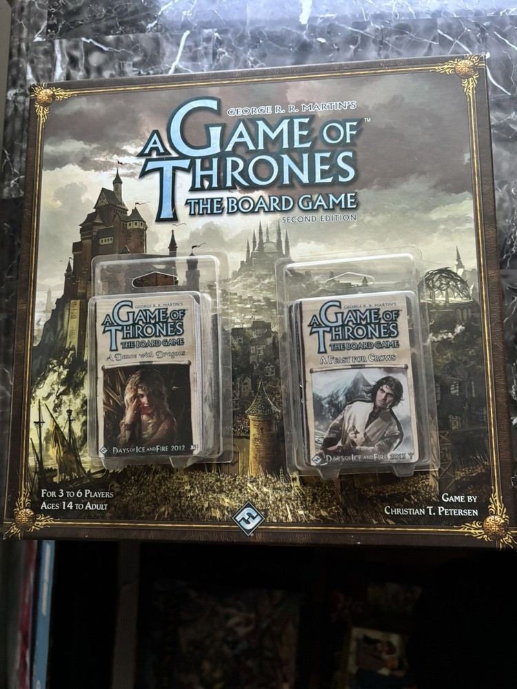 A Game of Thrones The Board Game 2nd edition lot with expansions