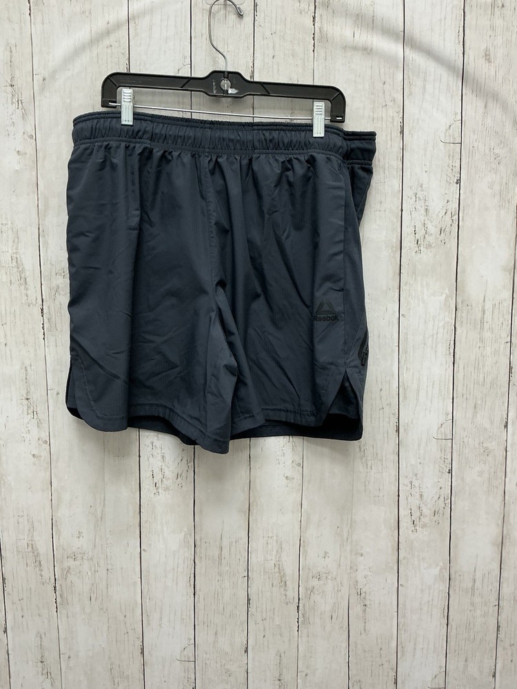 Men’s Reebok Pace Breaker Gray Running Shorts With Pockets XL