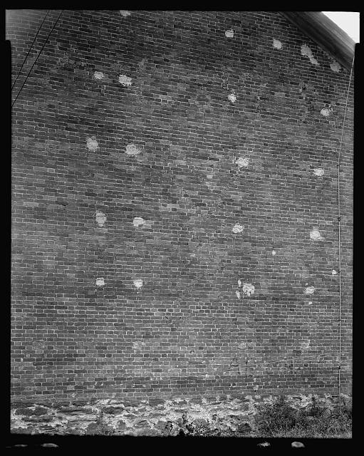 Photo:Lincolnton North Carolina A Lorentz House 1938 Brick Wall Side View