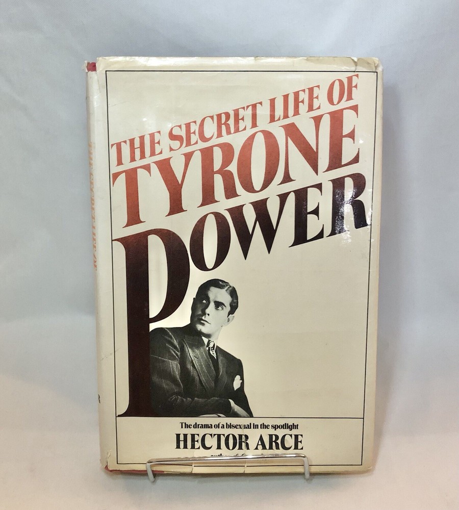 Vintage First Edition 1979 “The Secret Life of Tyrone Power” Hardcover Book