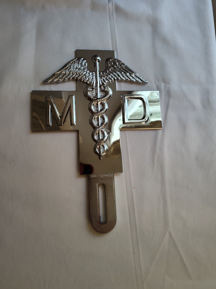 Doctor License Plate Topper- MD