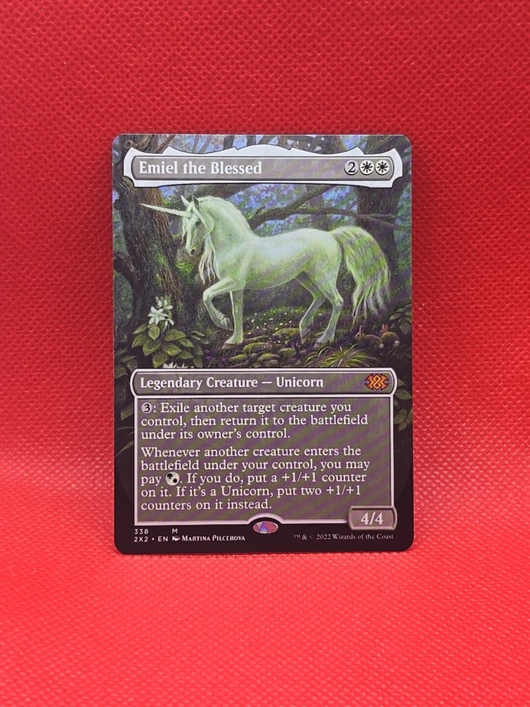 Emiel the Blessed Extended Art Double Masters 2022 Regular