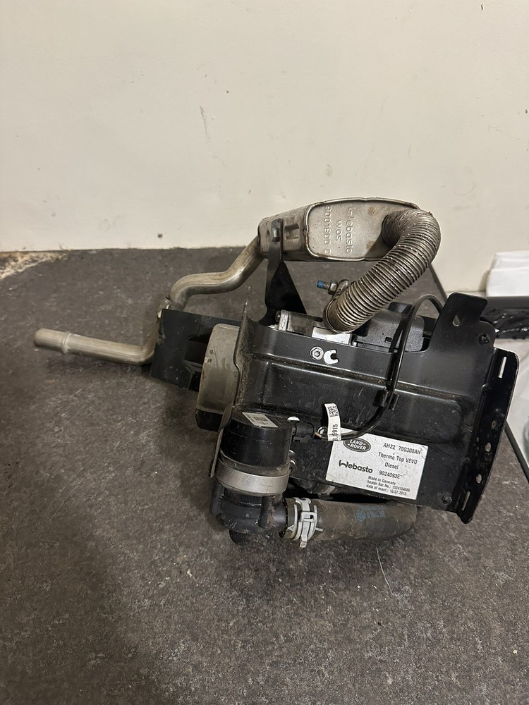 Webastow Diesel Pre Heater Removed From A 2016 Land Rover Ideal Camper