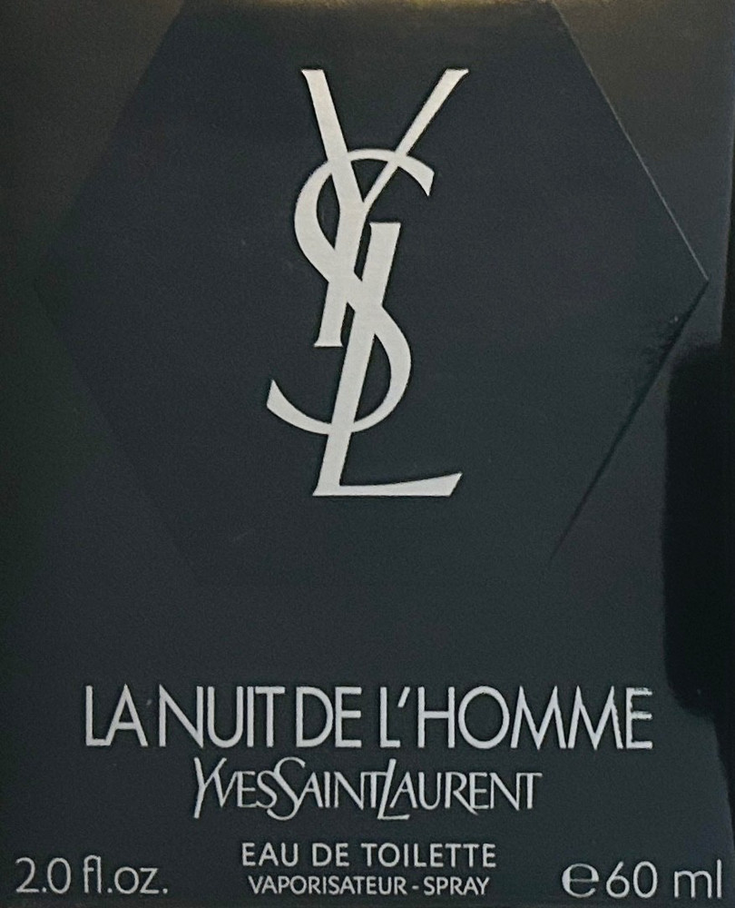 Yves Saint Laurent La Nuit De L'Homme Eau De Toilette Spray 2.0 fl oz 60 ml New