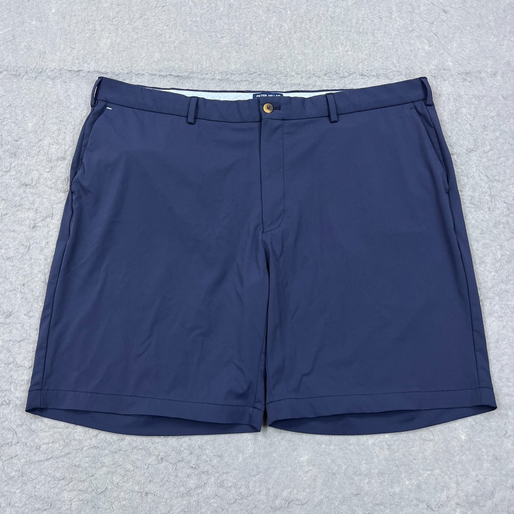 Peter Millar Shorts Men's 42 Navy Crown Crafted Stealth Performance Stretch Golf