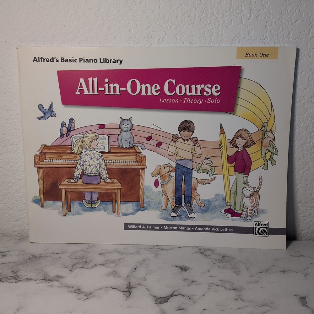 All-in-One Course for Children: Lesson, Theory, Solo, Book 1 (Alfred's Basic...