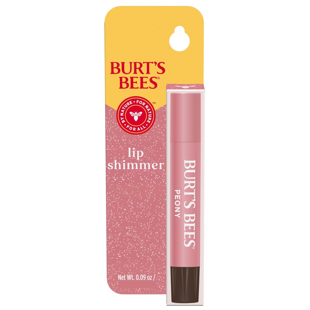 Burts Bees/lip Shimmer Peony .09 Oz