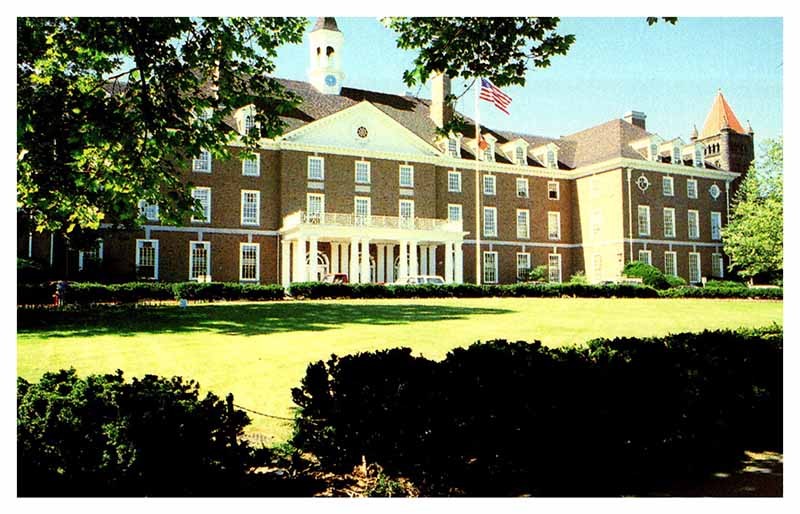 Postcard SCHOOL SCENE Urbana Illinois IL m/09 AR5651