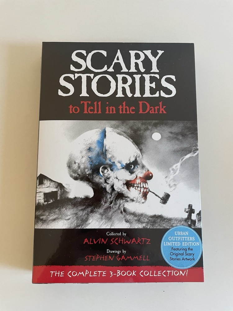 Scary Stories to Tell in the Dark Complete 3-Book Box Set NEW Sealed UO Edition