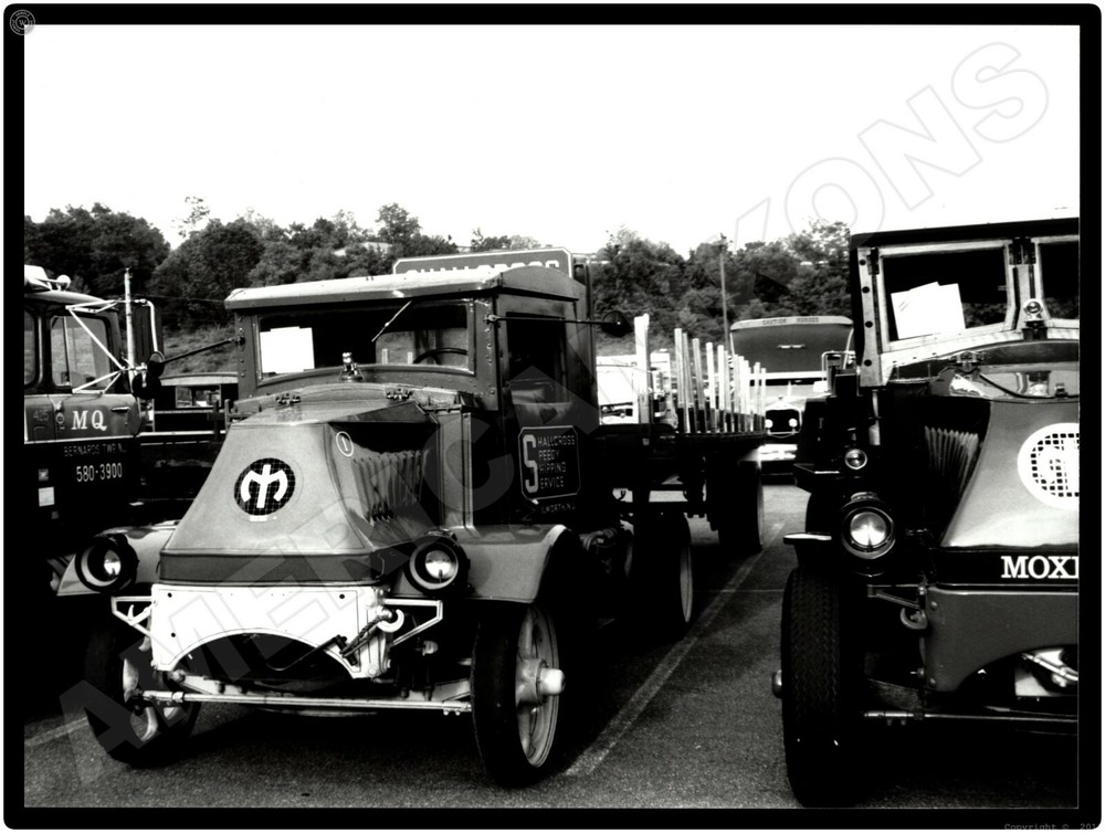 Mack Trucks New Metal Sign: Model AC at 1991 Vintage Truck Show Display