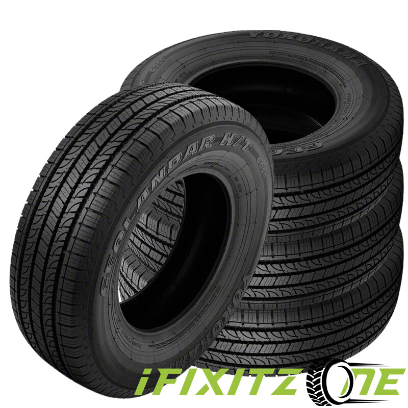 4 Yokohama Geolandar H/T G056 255/70R18 112H All Season 70K Mile 720AA UTQG