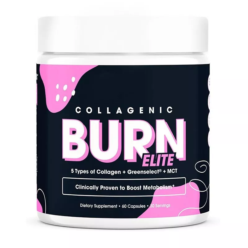 Collagenic Burn Elite, Collagen Peptides Infused Thermogenic Fat Burner!!!!