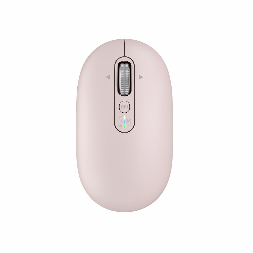 Wireless Bluetooth Mouse Slim Multi-Device Quiet Portable Travel Mouse with Battery