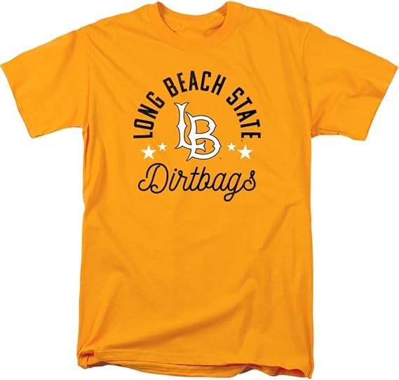 California State University, Long Beach Official Dirtbags Unisex Adult T Shirt