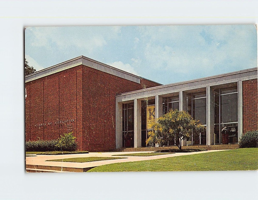 Postcard Atlanta Art Association Museum And Galleries Atlanta Georgia USA
