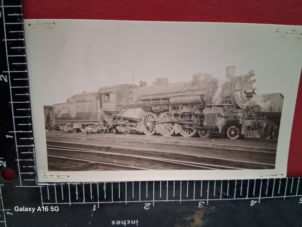 ATLANTIC COAST LINE  RAILROAD 4-6-2 LOCOMOTIVE #1538 PHOTO 1940s