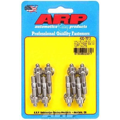 Arp 400-7613, Set of 8 Polished Stainless Steel S/S Valve Cover Stud Kit 12Pt. (