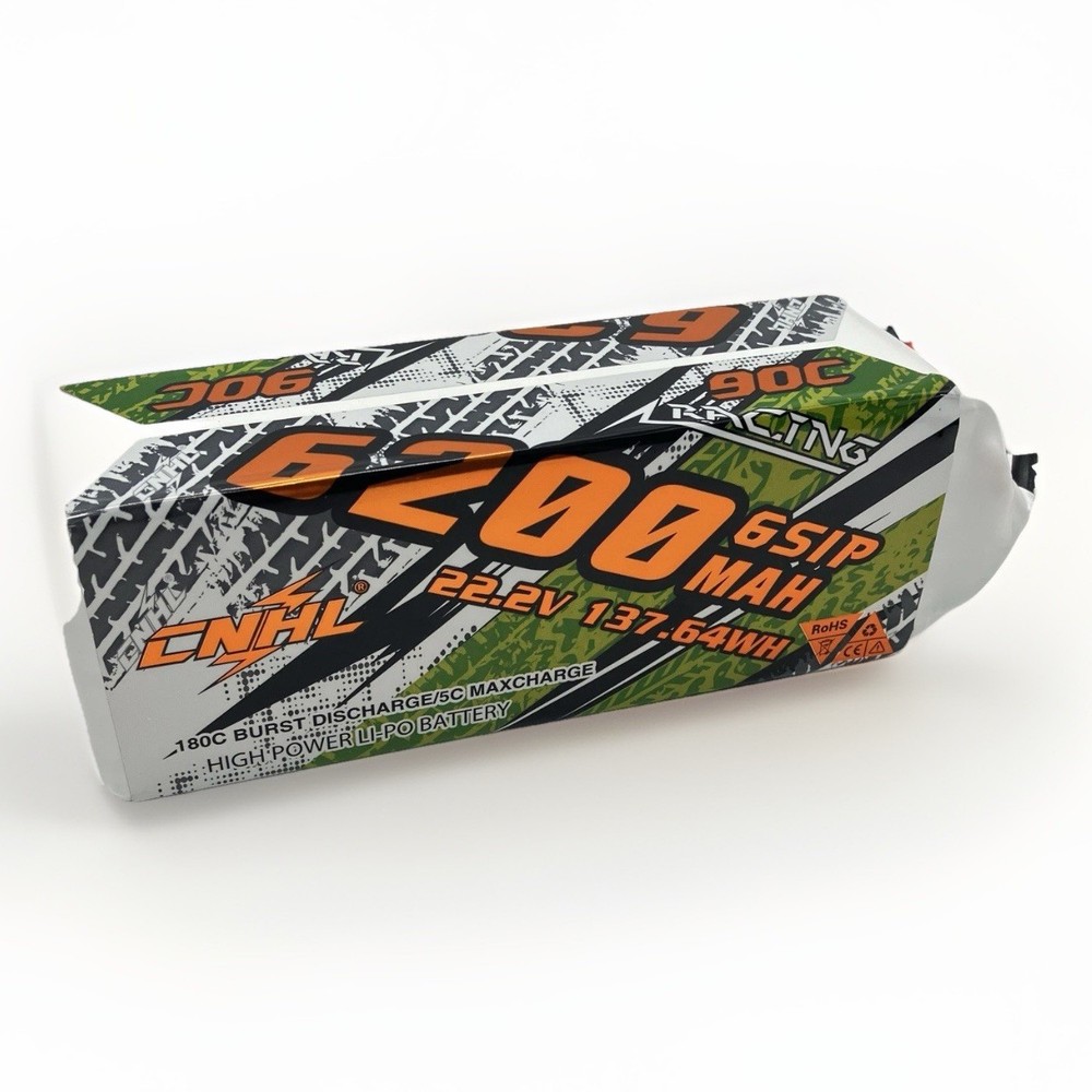 CNHL 6200mAh 6S LiPo Battery 22.2V 180C EC5 RC Car Truck Drone