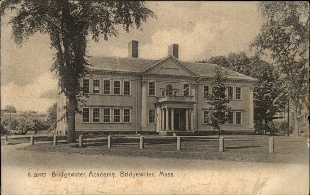 Bridgewater Academy MA Rotograph UDB posted 1907 vintage postcard s498