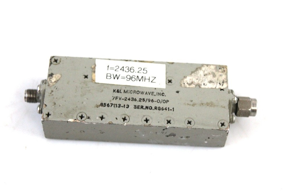 K&L Microwave 7FV-2436.25/96-0/0P Band Pass Filter