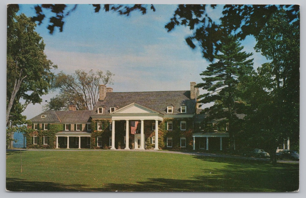 State View~Fenimore House~New York State Historical Association~Vintage Postcard