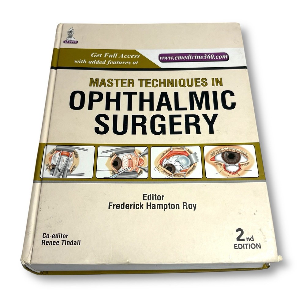 Master Techniques in Ophthalmic Surgery 2nd Edition Frederick Hampton Roy