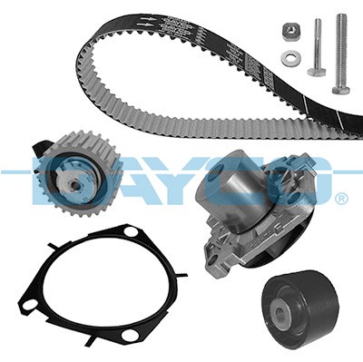 KTBWP8470 DAYCO Water Pump + Timing Belt Kit for Alfa Romeo, Cadillac, Chevrolet