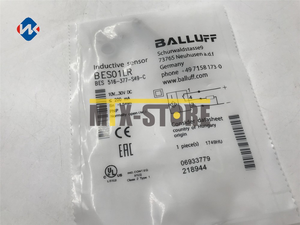 1PC New BALLUFF BES 516-377-S49-C Sensor&Proximity Switch