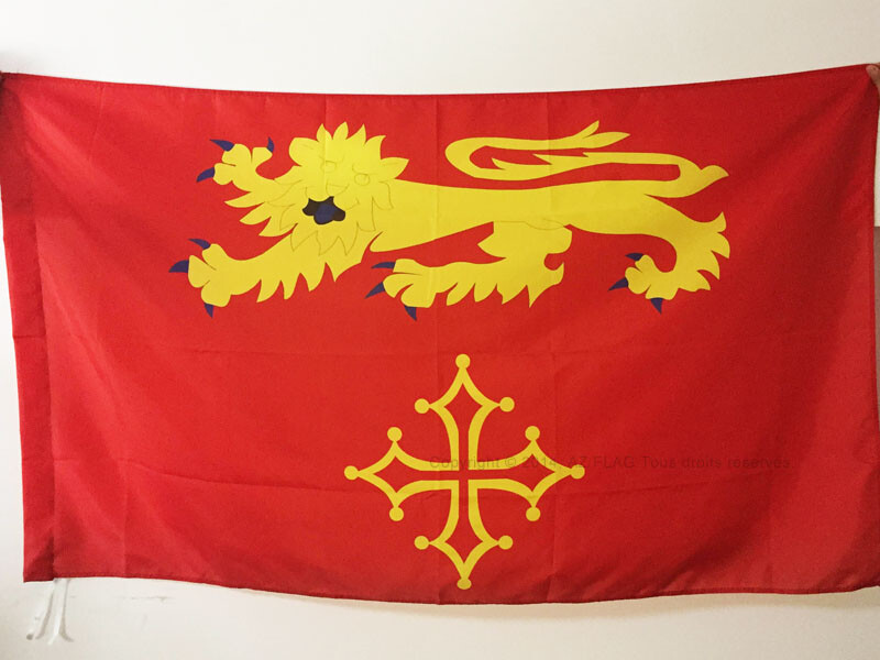 Tarn-et-Garonne Flag 3x5 ft for Pole - French Department of France 90x150 cm