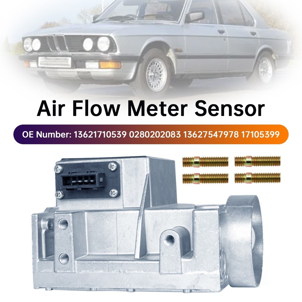 Mass Air Flow Sensor 0280202031 For BMW E28 520i E30 320i 323i M20 NEW -1pc