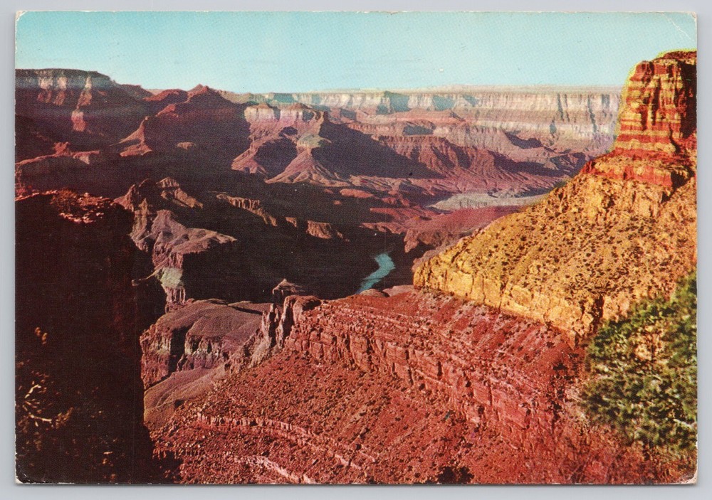 Postcard Grand Canyon National Park Arizona View from Moran Point